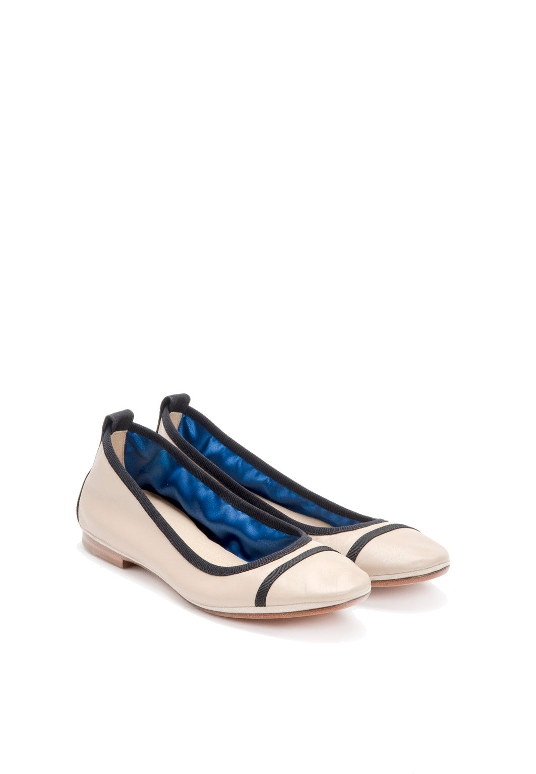 Ballerina mit flexibler Sohle in Beige