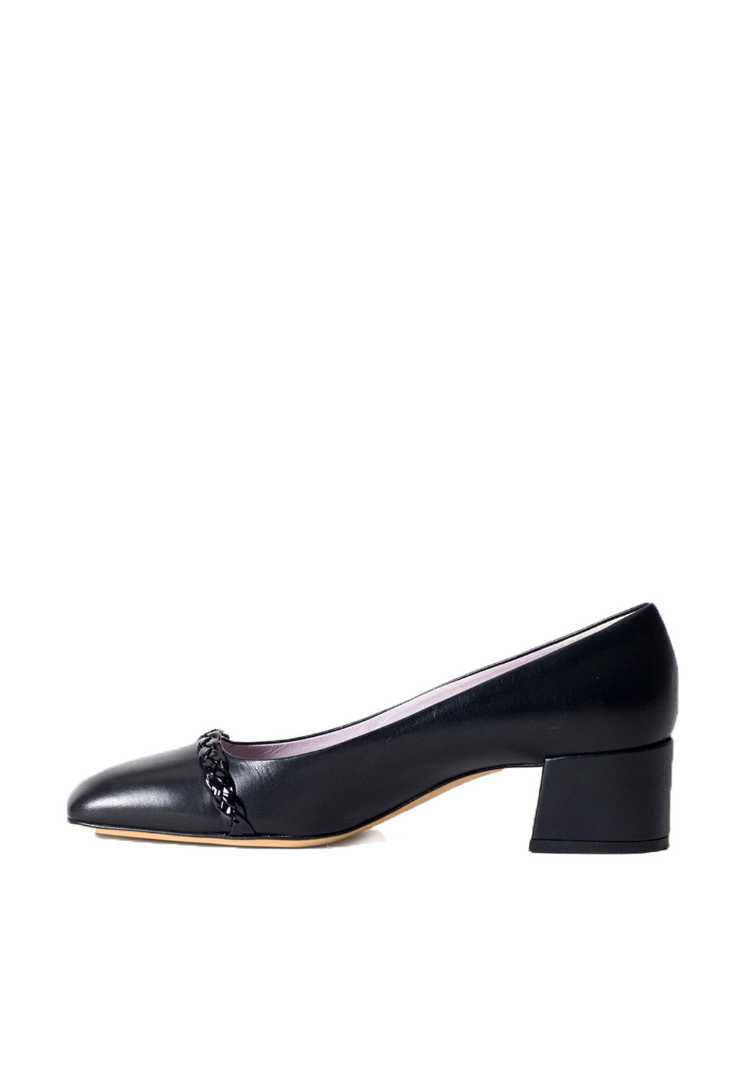 Pumps mit Blockabsatz in Navy