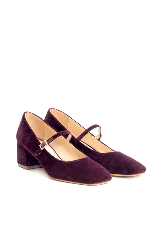 Mary-Jane Pumps in Lila