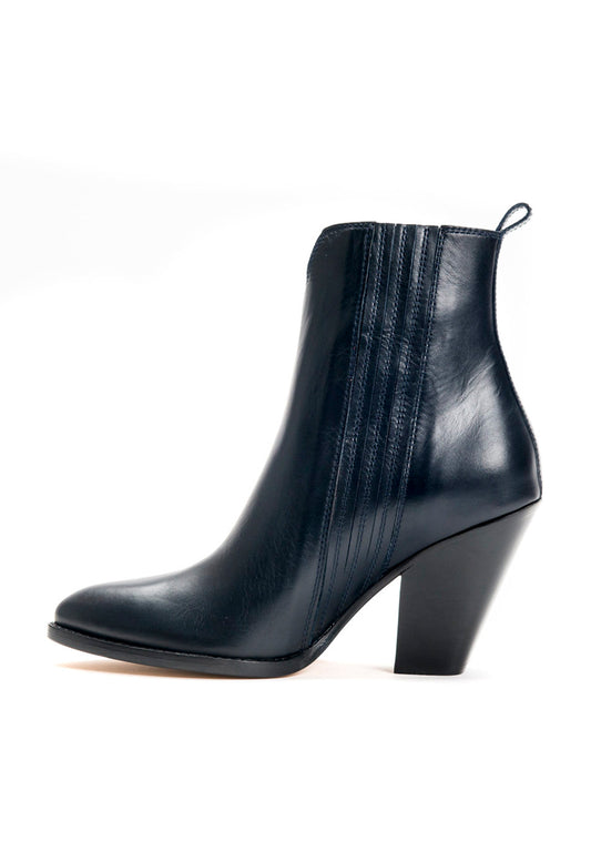 Dunkelblau Navy Stiefelette
