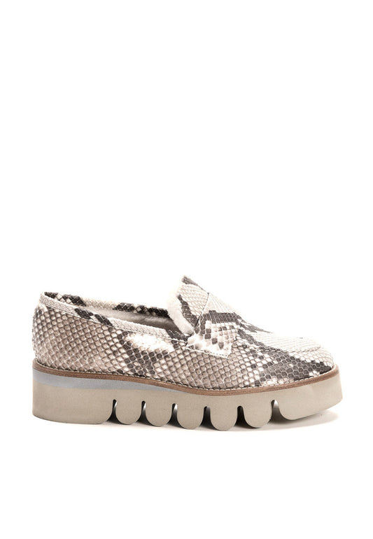 Loafer Pythonleder roccia