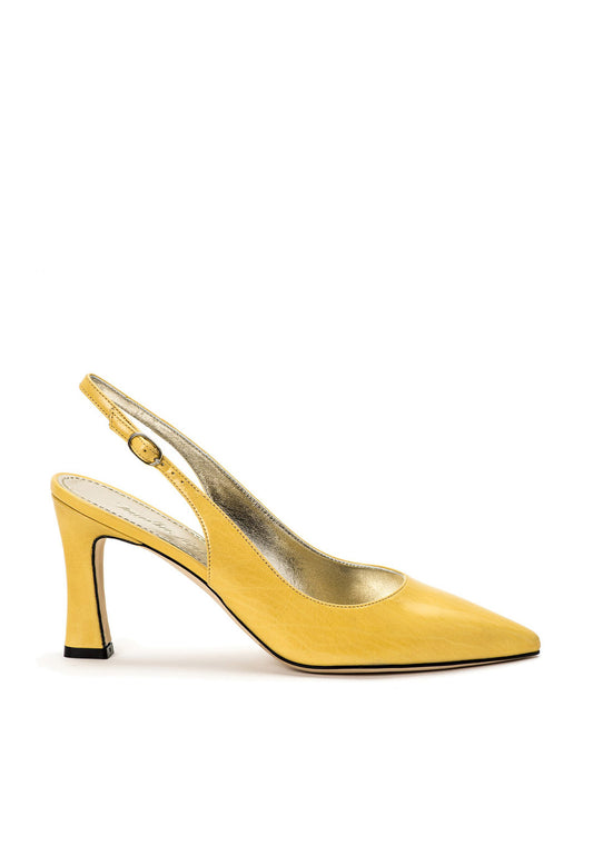Elegante Slingback Pumps gelb