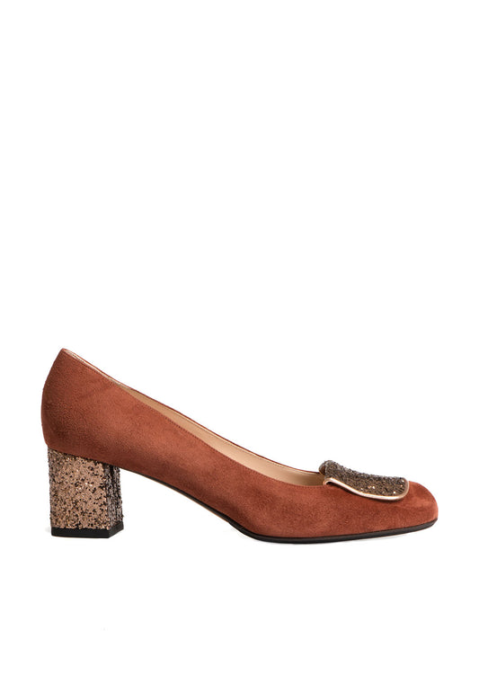 Elegante Pumps Zimt