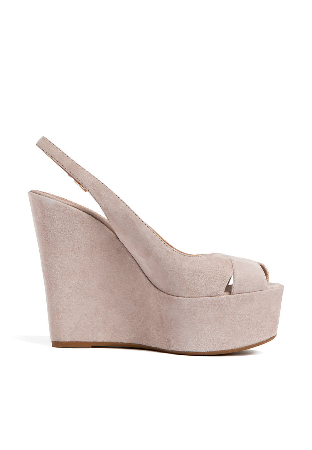 High Heel Wedges für Damen in Rosa, links